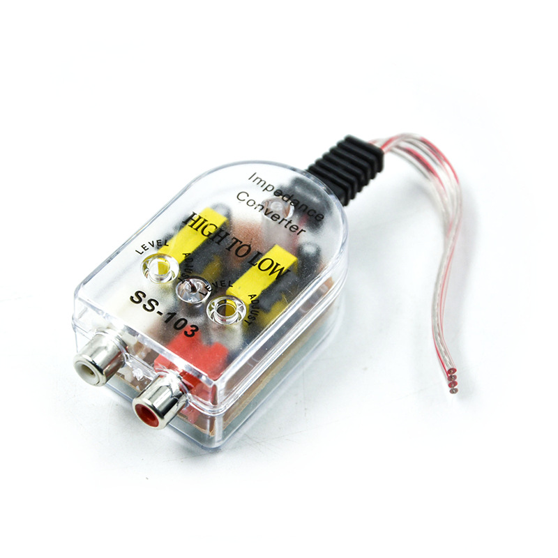 Manufacturers supply high quality audio modification high frequency to low frequency audio converter SS-103 car high to low