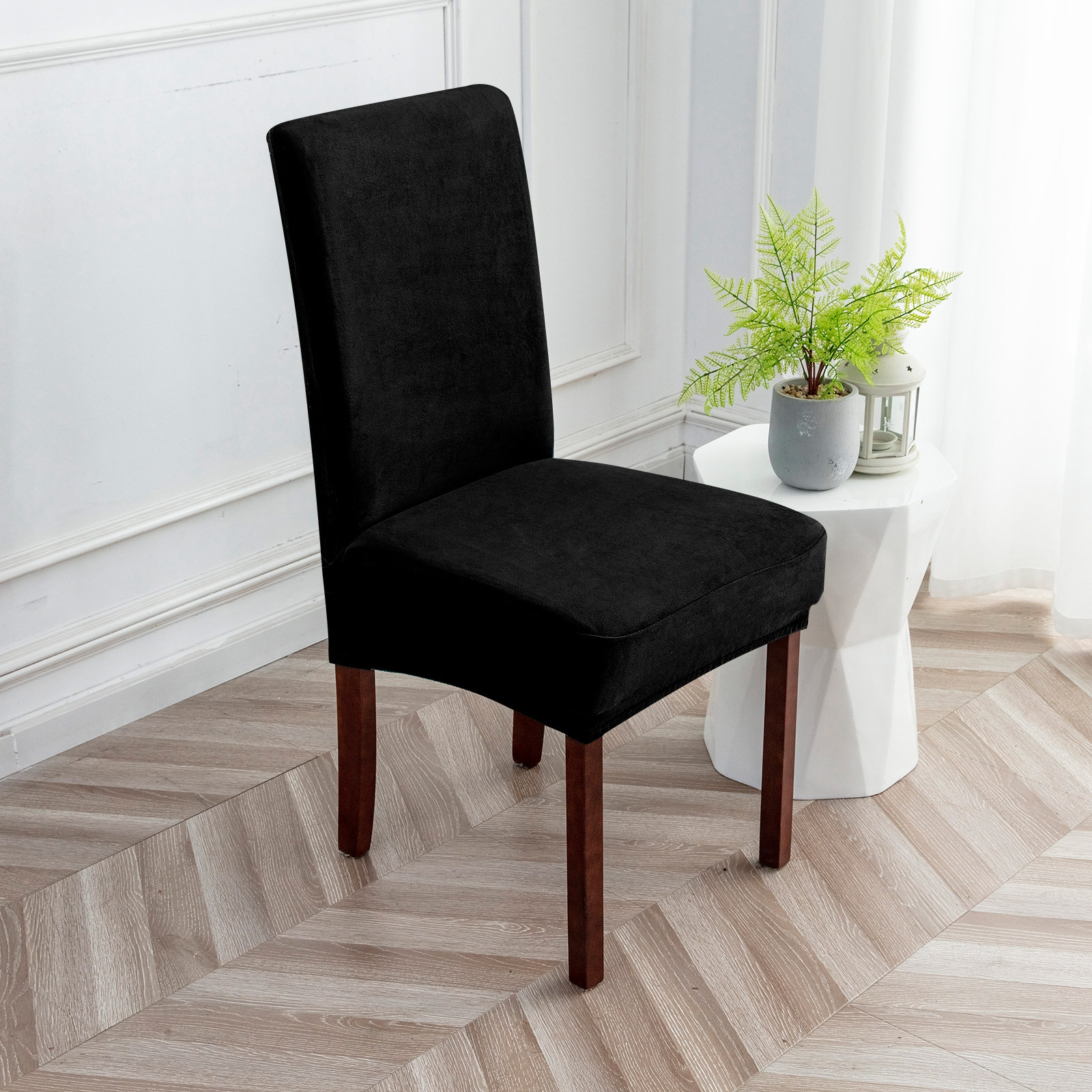 Silver Fox velvet chair cover Silver Fox velvet cover household dust cover