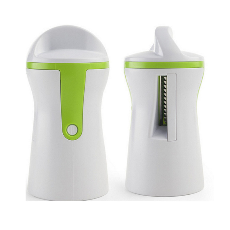Multi-functional spiral funnel grater three-piece wire cutter cucumber Peeling Carrot Creative plate decoration roll shavings