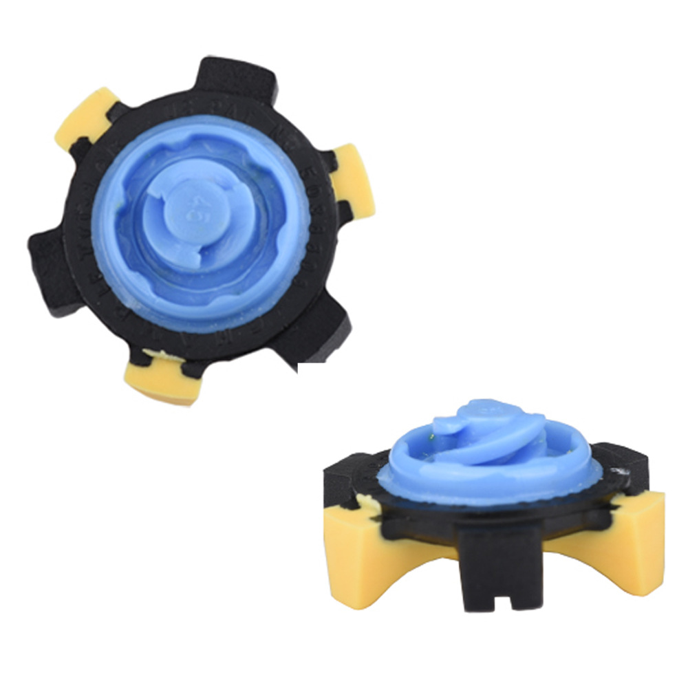 Hot selling golf spikes ball spikes quick rotation removal spikes TPU movable spikes quick rotation