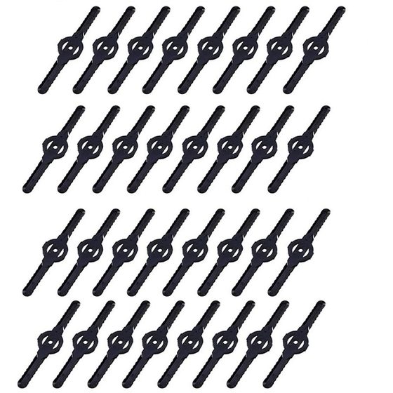 Plastic lawn mower blade garden electric lawn mower long blade lawn Lithium electric lawn mower weeder accessories