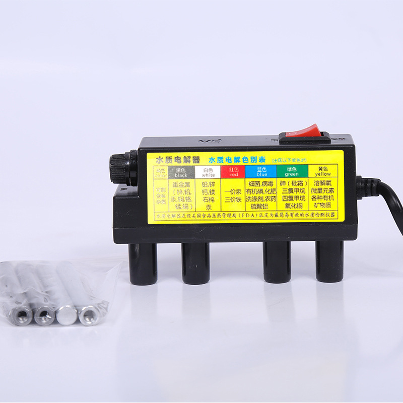 Anti-electric shock water quality electrolyzer factory wholesale tap water detection tool plug optional with sleeve electrolyzer