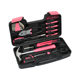 In-Stock Set of 39 Pieces for Cross-Border E-Commerce, Household Hardware Combination Tool Set, Carbon Steel Set, Manual Tool Box