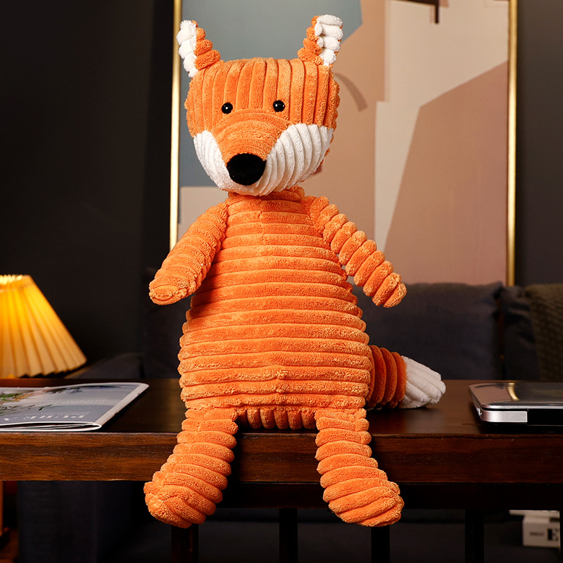 Can't hide Zhao Rusi Sang Zhi same Fox doll cute striped fox plush toy doll gift