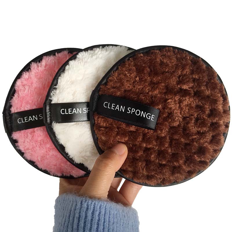 Spot Magic Lazy Clear Water Makeup Remover Powder Puff Round Face Makeup Washable Round Makeup Remover Cotton