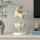 Fulu Double Full Desktop Ornaments-Cyan [Height 39cm]]