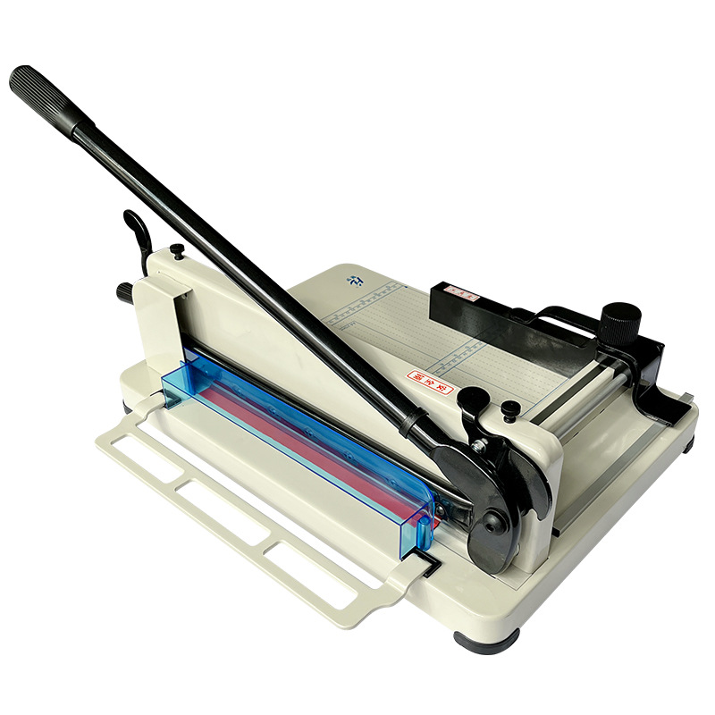 A4 thick-layer paper cutter 858 A4 heavy-duty thick-layer paper cutter paper cutter thick small cutting knife manual paper cutter