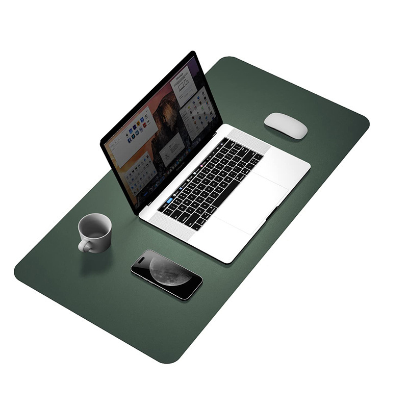 Mouse pad oversized stain-resistant double-sided leather scratch-resistant wear-resistant computer game office desk mat small batch factory custom