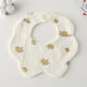 Gauze Flower Wai-Yellow Lemon