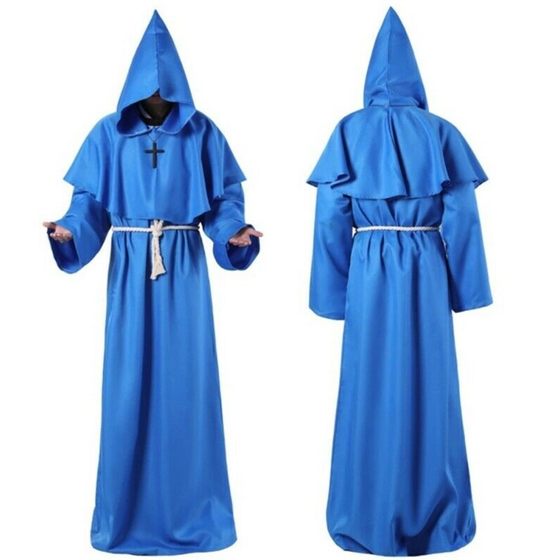 Halloween cosplay Costume Costume Medieval Monk's Costume Wizard's Costume Priest's Costume
