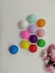 New 38mm Gashapon Machine Round Transparent Plastic Egg Gift Ball