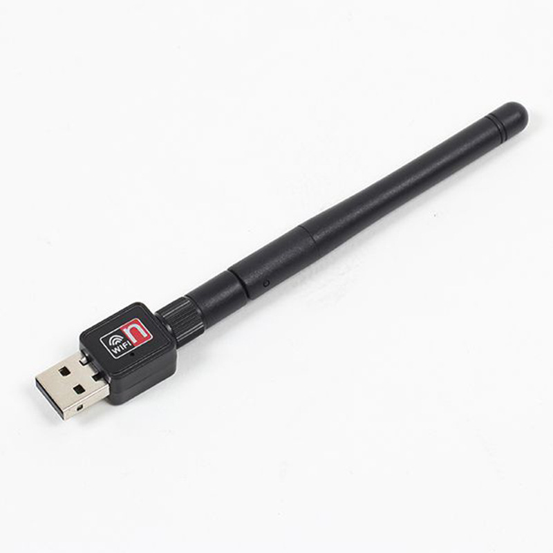 Wireless transmitter WIFI receiver 802.11n wireless network card 300m 7601 USB network card 2db