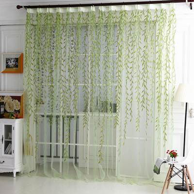 Foreign trade offset printing Willow finished screen curtains can be sized AliExpress Amazon manufacturers wholesale