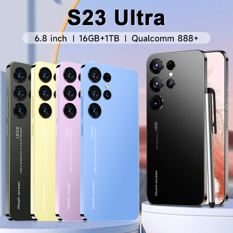 The new cross-border S23 Ultra6.8 inch HD all-in-one Android smartphone 1+16 foreign trade manufacturers on behalf