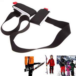 Manufacturer supply strap portable double-plate fixed strap adult snowboard shoulder strap