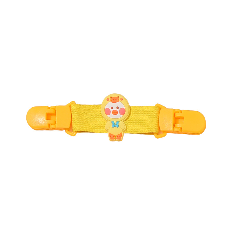 Children's overalls anti-drop clip shoulder strap anti-slip shoulder artifact baby suspenders skirt fixing clip elastic anti-slip clip