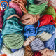 Factory wholesale cross stitch thread DMC color 8 m 482 color polyester embroidery thread embroidery thread accessories manual wholesale