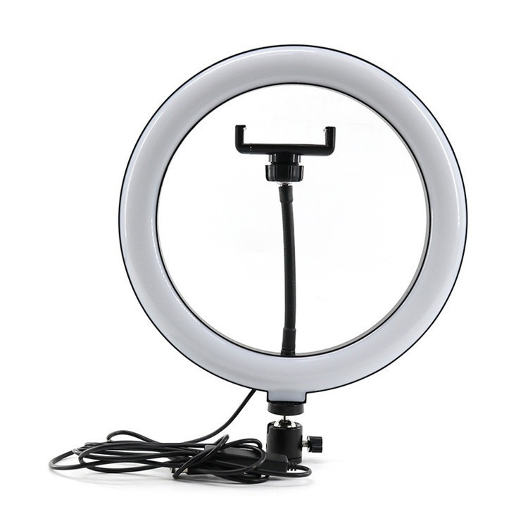 Cross-border 10-inch fill light LED ring live beauty light folding 2.1 meters photography landing photo tripod light stand