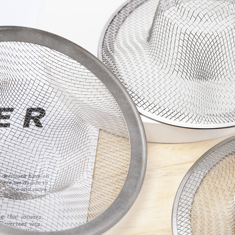 11cm kitchen sink filter stainless steel slag net hat net drain sewer pool funnel floor drain net