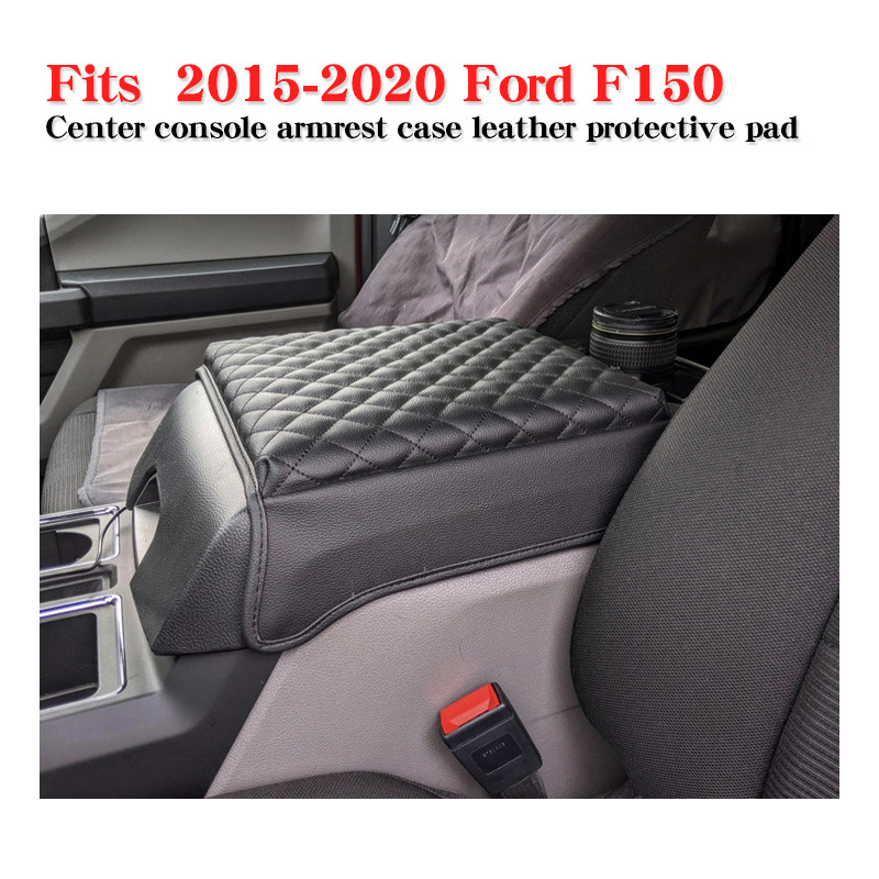 Potrivit pentru Ford F150 nou, model 15-20, cotiera, capac protector, modificare și renovare interior auto_voghion.com