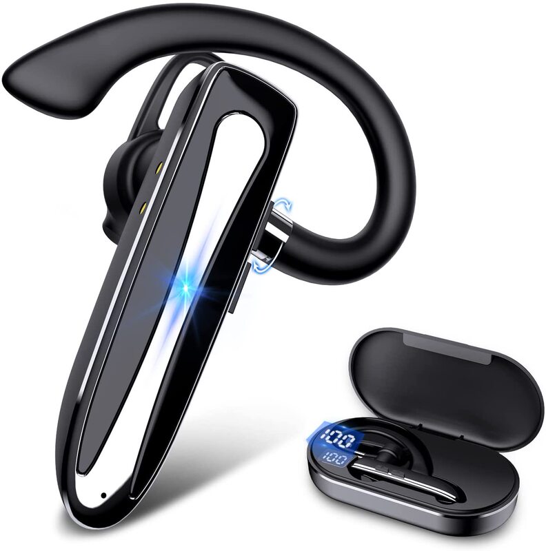ワイヤレスbluetoothイヤホン超ロングスタンバイ航続ビジネスドライバー専用耳かけ式デジタル表示アマゾンクロスボーダー起爆金|undefined