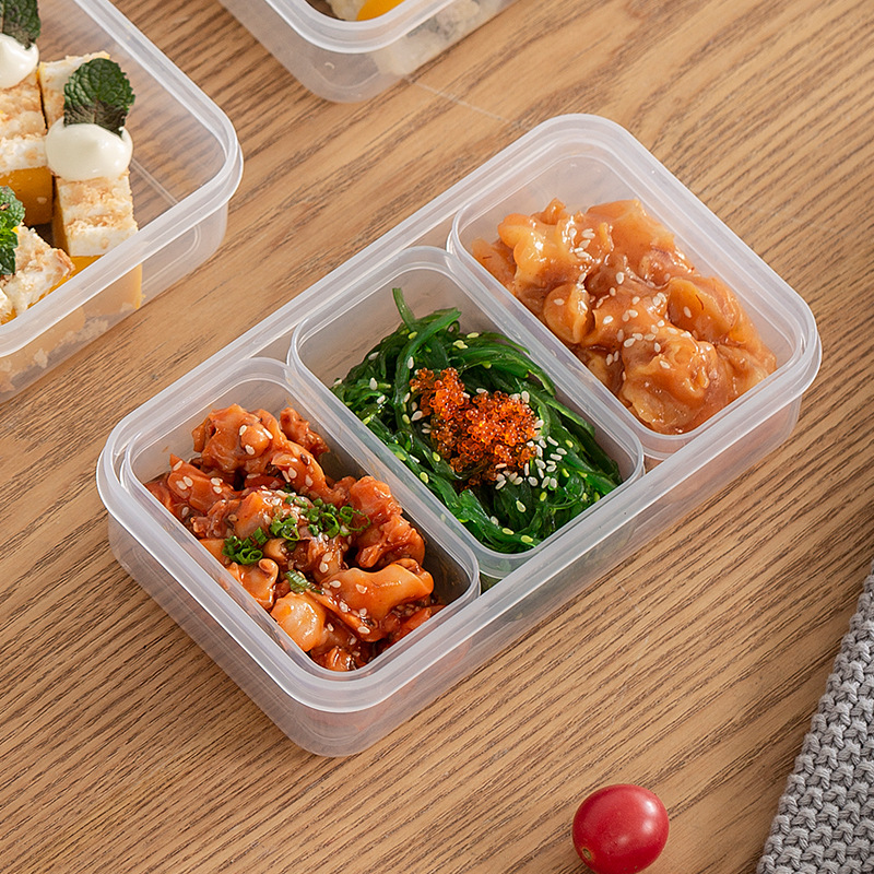 Baby food supplement box with lid onion ginger garlic crisper suit small dish sauce freezer box microwave lunch box in stock