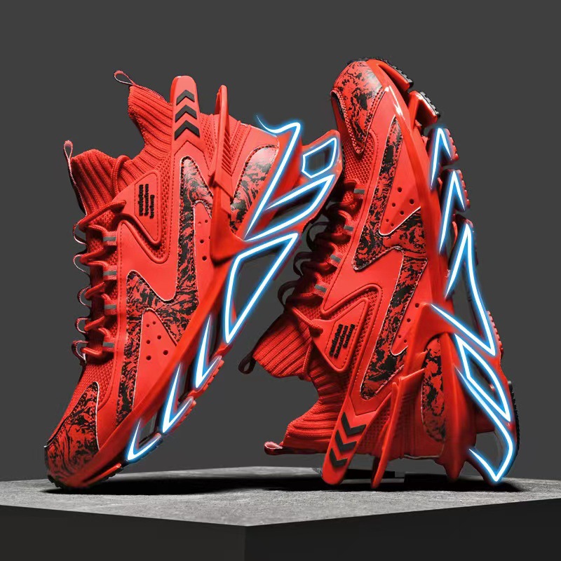 Men's shoes Men's Sneakers Men's Blade shoes High Top shoes White 2023 Casual Round Toe Lace-Up Mens shoes