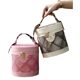 New Maillard color bucket bag cosmetic case large capacity hand gift cosmetic bag multi-functional waterproof portable wholesale