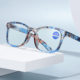 New Jiangnan impression reading glasses fashion Anti-blue light reading glasses wholesale women's gold glasses HD reading glasses
