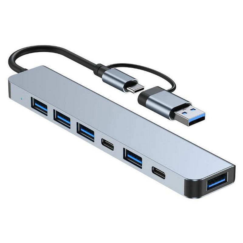 Cross-border one-to-four-port hub for ipad Apple laptop extension splitter usb hub