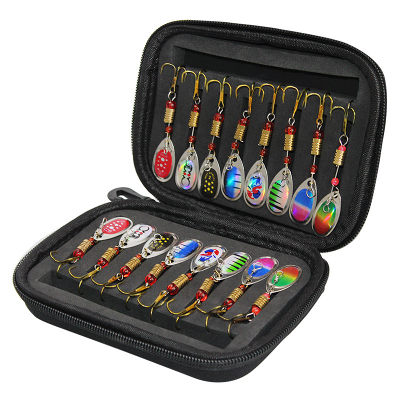 Luya Sequin Storage Bag Luya Supplies Sequin Storage Bag Hook Sequin Box EVA Waterproof Bait Bag Fishing Gear