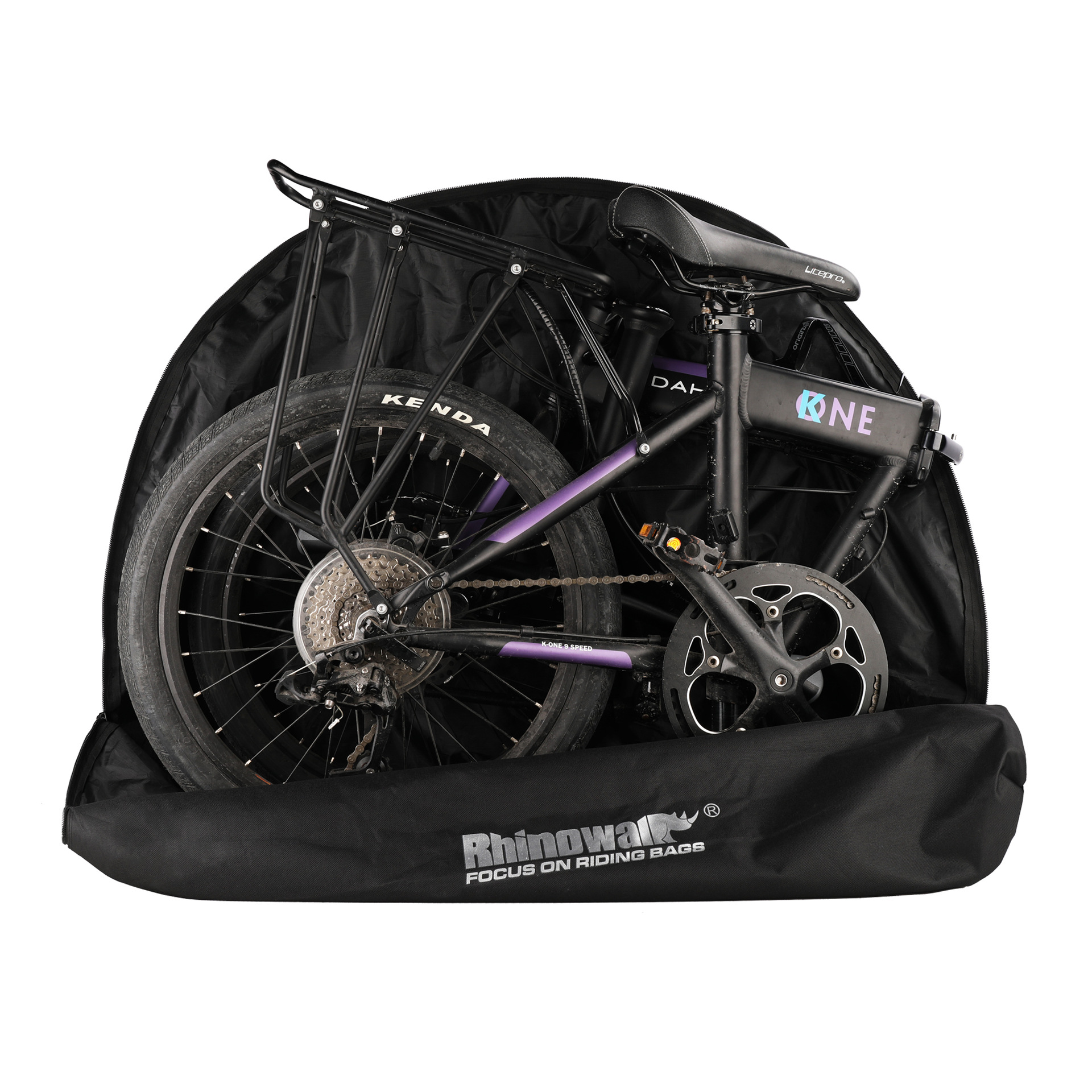 Rhinowalk/Rhino stroll 20 inch large car loading bag small cloth folding car bag bicycle bag
