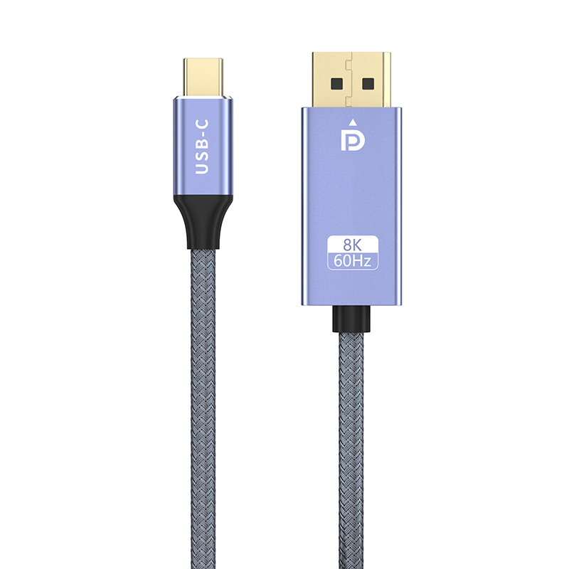 type-c to dp adapter 8K computer monitor bidirectional mutual adapter DP to type-C mobile phone same screen HD line