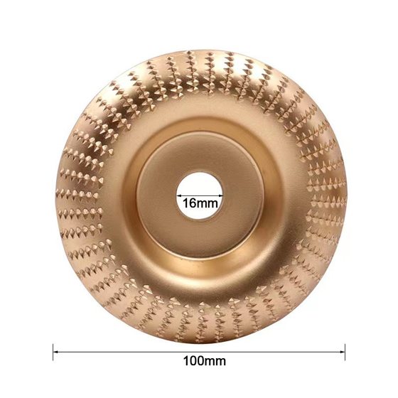 Angle grinder grinding polishing plate molding polishing plate diameter 100mm110mm125mm woodworking grinding plate Thorn plate