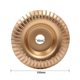 Angle grinder grinding polishing plate molding polishing plate diameter 100mm110mm125mm woodworking grinding plate Thorn plate