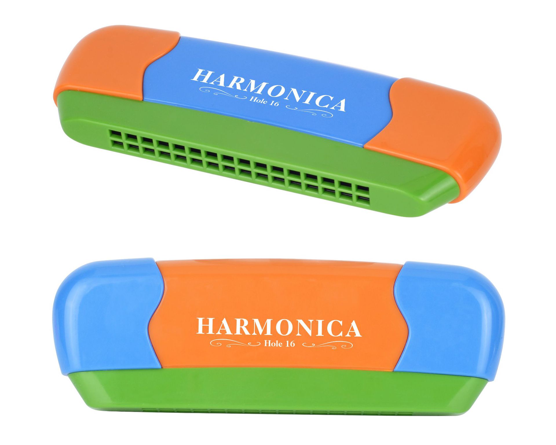 Harmonica 16-hole C key beginners must buy harmonica Primary School 2 years teaching 16-hole harmonica early education center teaching aids