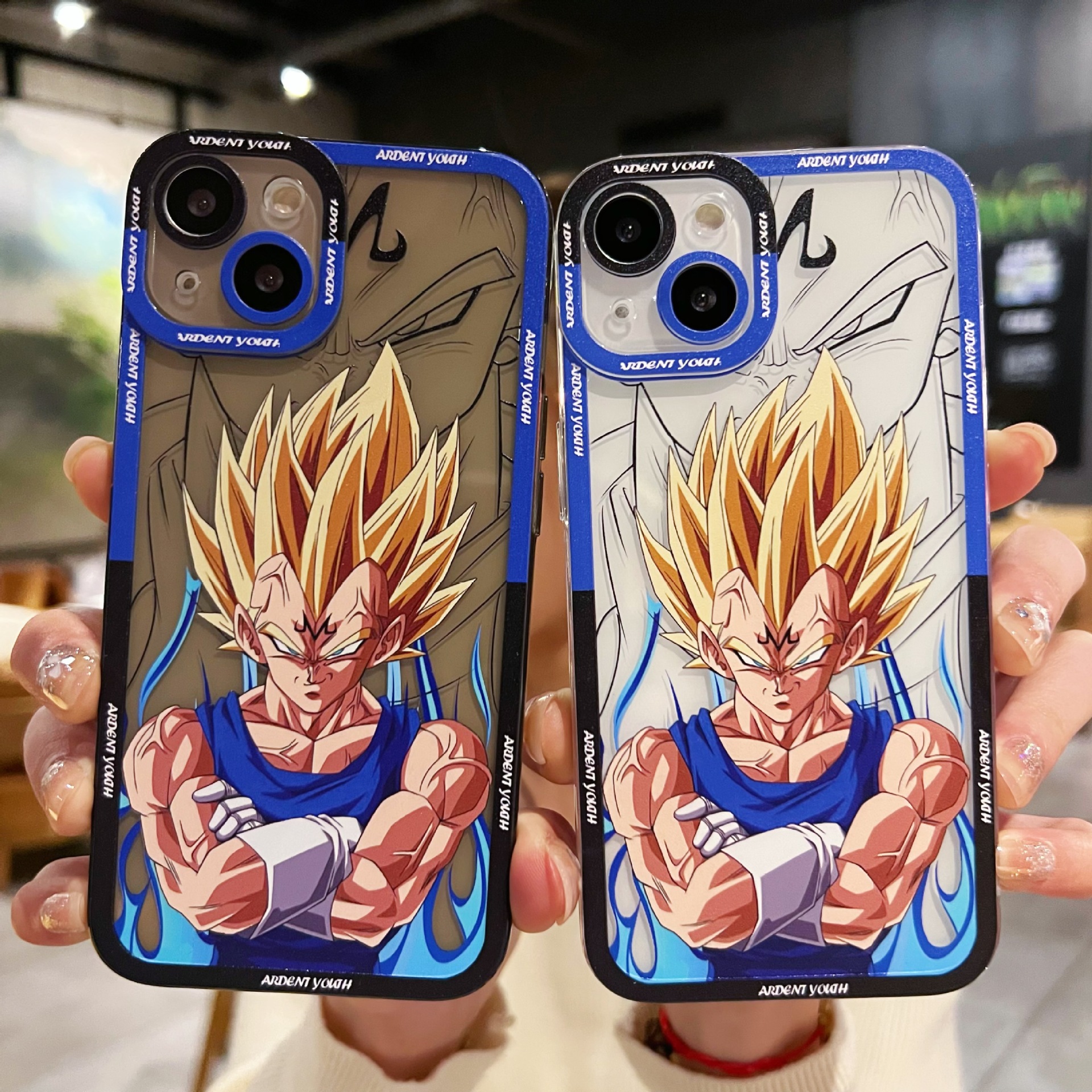 網紅潮牌小貝蘋果15保護套iPhone14ProMax手機殼全包11/12透明殼