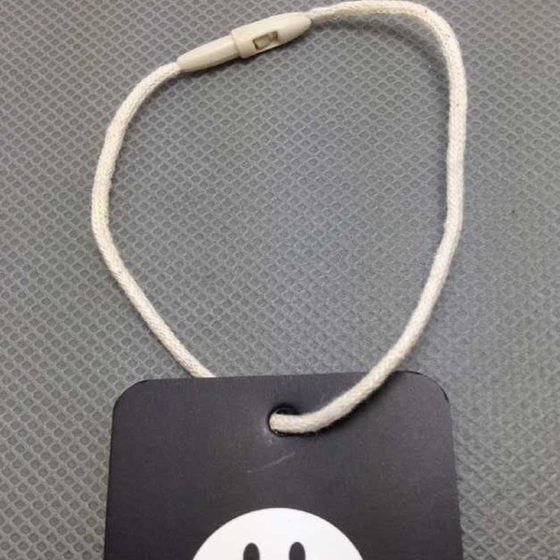 Factory bullet cotton string hanging grain spot clothing tag rope hand wear rope clothes tag universal hanging rope