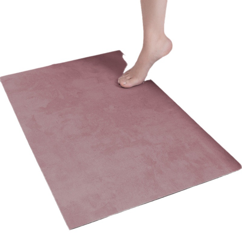 Daifa diatom mud toilet soft floor mat bathroom mouth non-slip mat strong water absorption stain-resistant non-slip foot Mat toilet quick-drying