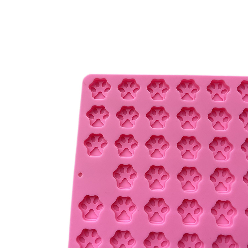 69 Lattice Cat's Claw Silicone Mold Chocolate Dog Cookies Ice Lattice Jelly Multifunctional DIY Baking Cake Mold