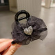 Medium Love Diamond Bow Grab Clip