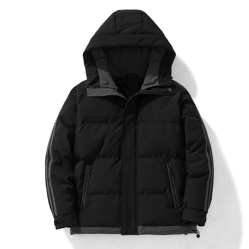 2023 Men's Winter plus size Loose Thickened Korean Style Fashionable Sports Cotton Coat Fashionable Brand Cotton Coat