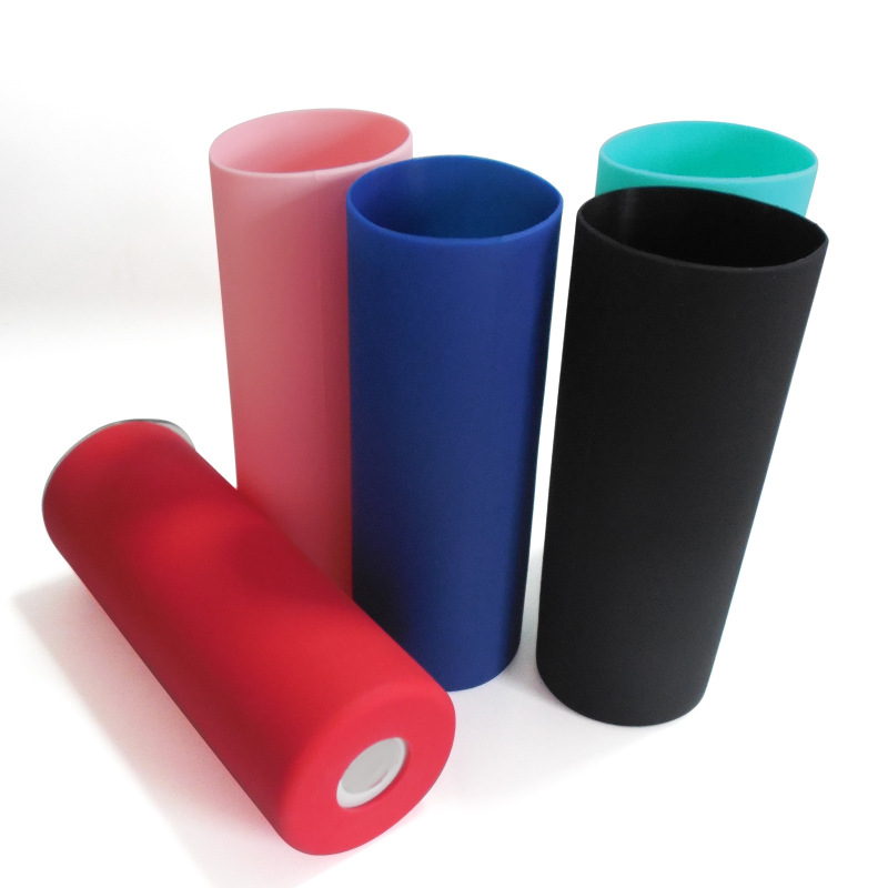 7.5cm diameter sublimation Cup silicone cup cover full heat insulation non-slip protective cover glass bottle cover