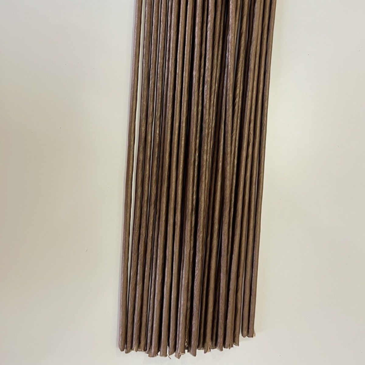 Factory direct coffee color paper bag flower Rod pine nut lotus flower Rod Flower Rod wire wholesale simulation flower Rod