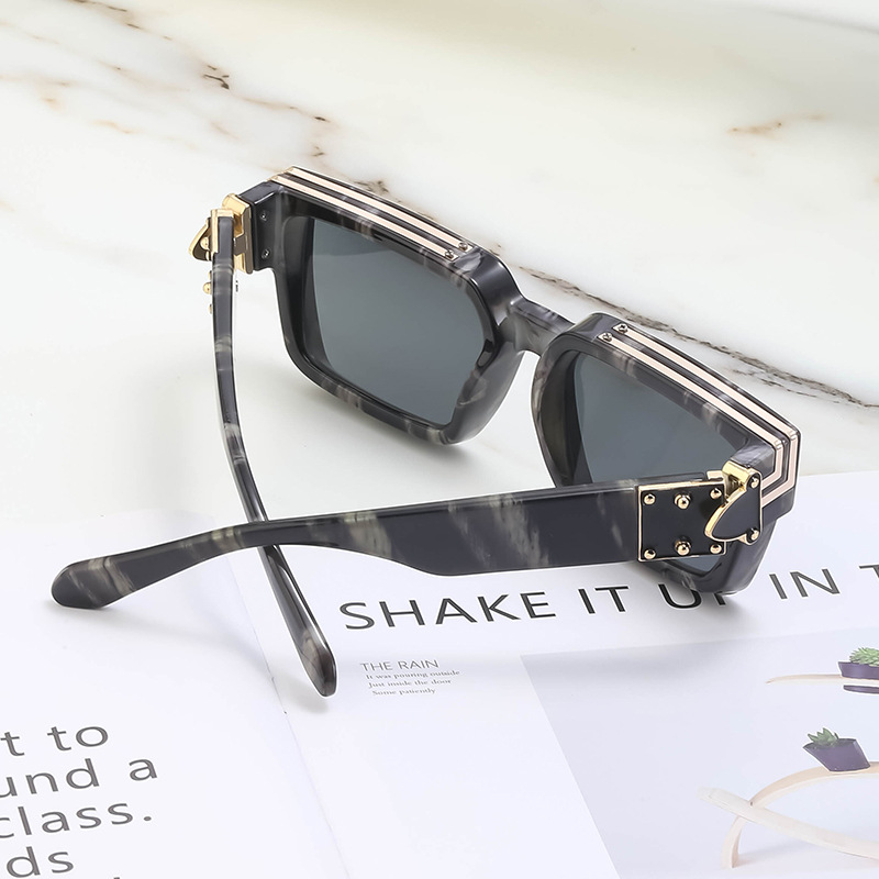 European and American millionaire sunglasses men's fashion online red box sunglasses women's fashion glasses cross-border wholesale