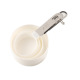 White measuring cup