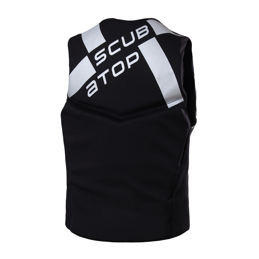 Neoprene Oak life jacket large floating clothes anti-collision sailing motorboat drifting swimming surfing vest New