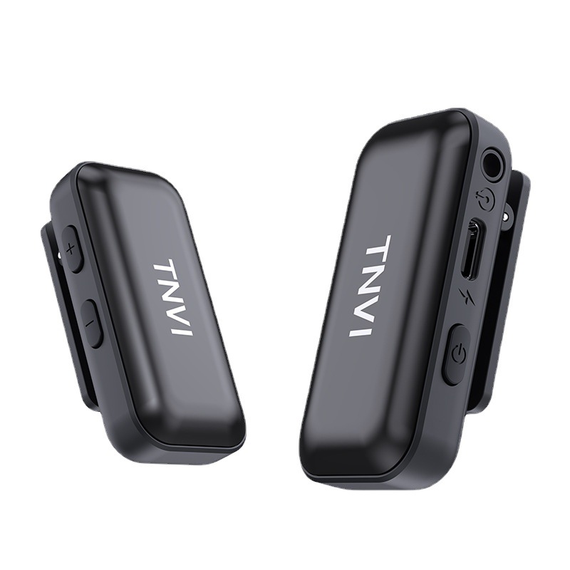 TNVI V3 1-2 wireless collar clip radio microphone mobile phone trembles fast hand net Red live Noise Reduction Microphone