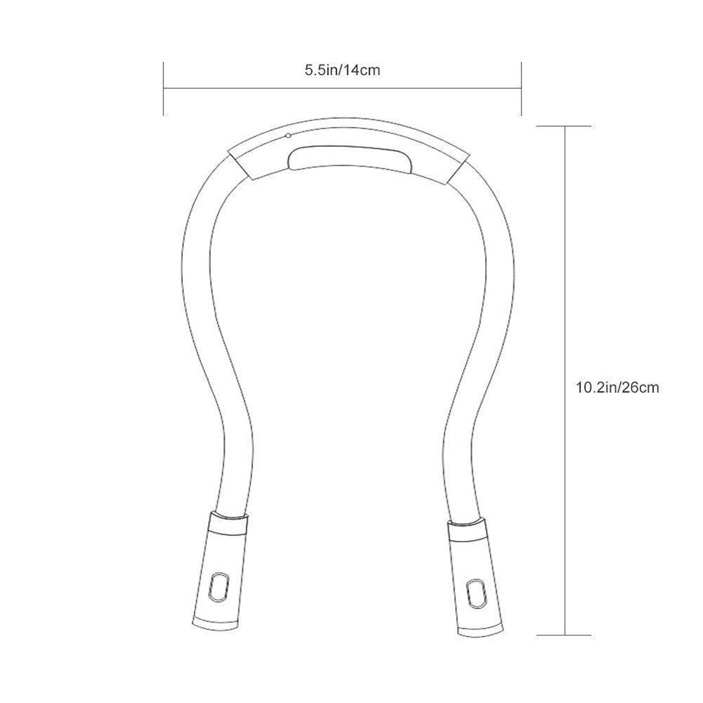 Hug lamp portable headband LED reading lamp changeable lighting book lamp hanging neck reading lamp creative work lamp