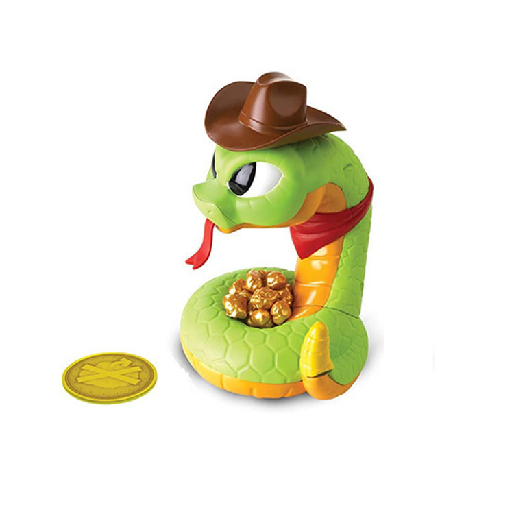 Cross-Border electric scary rattlesnake trick toy fun desktop multiplayer party game bite hand factory direct sales